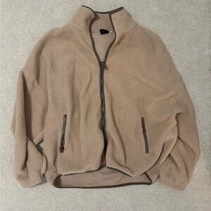 Pacsun brown teddy jacket